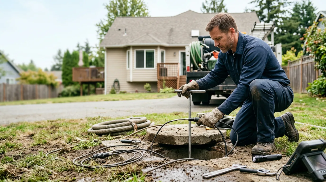 Septic Tank Pumping in Post Falls, ID